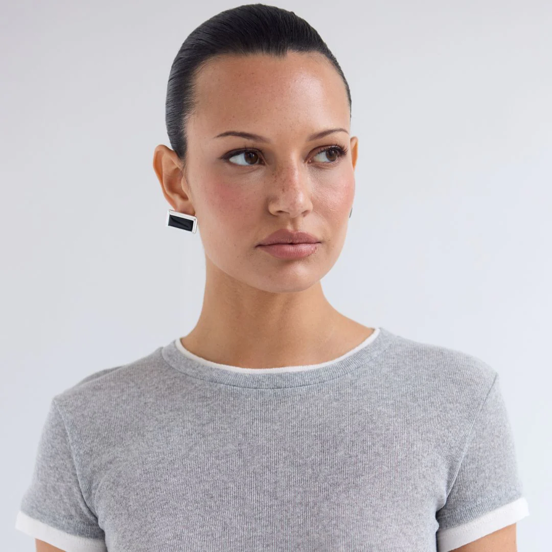 ARCHER RECTANGLE EARRINGS - Image 18