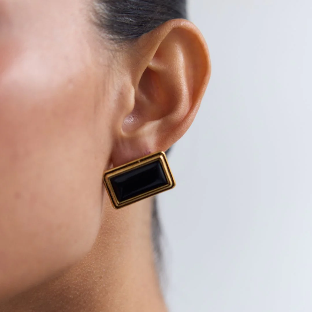 ARCHER RECTANGLE EARRINGS - Image 19