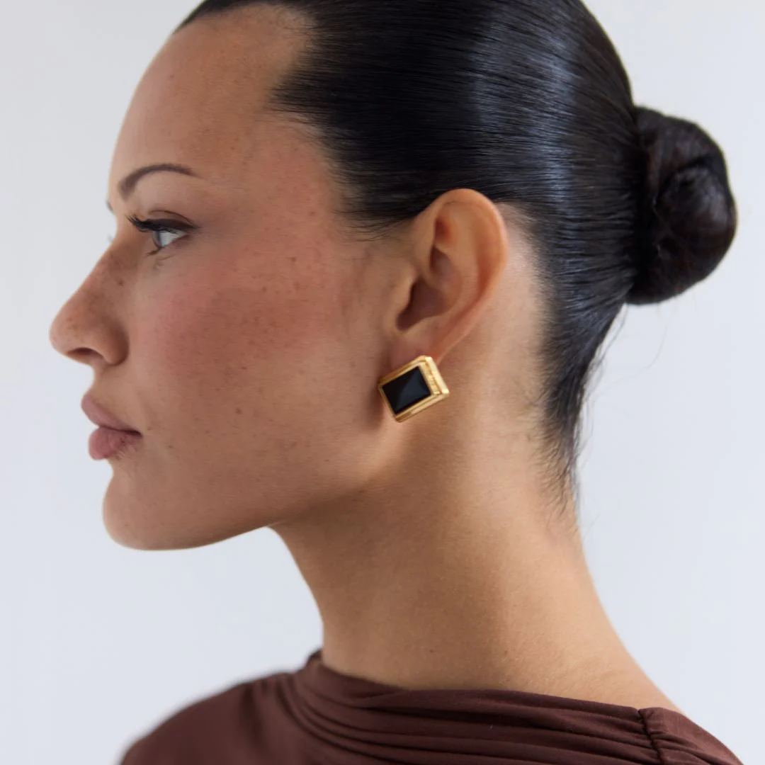 ARCHER RECTANGLE EARRINGS - Image 20