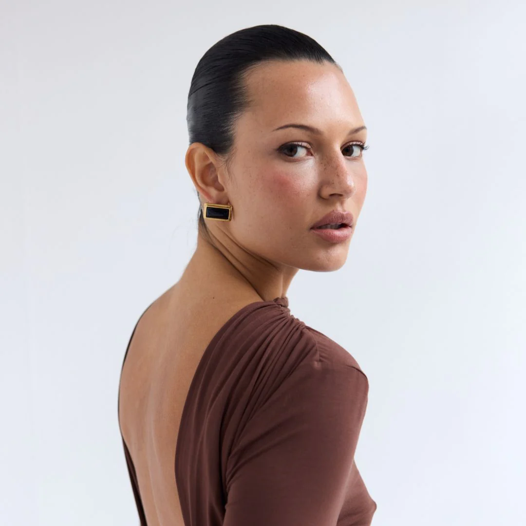 ARCHER RECTANGLE EARRINGS - Image 22