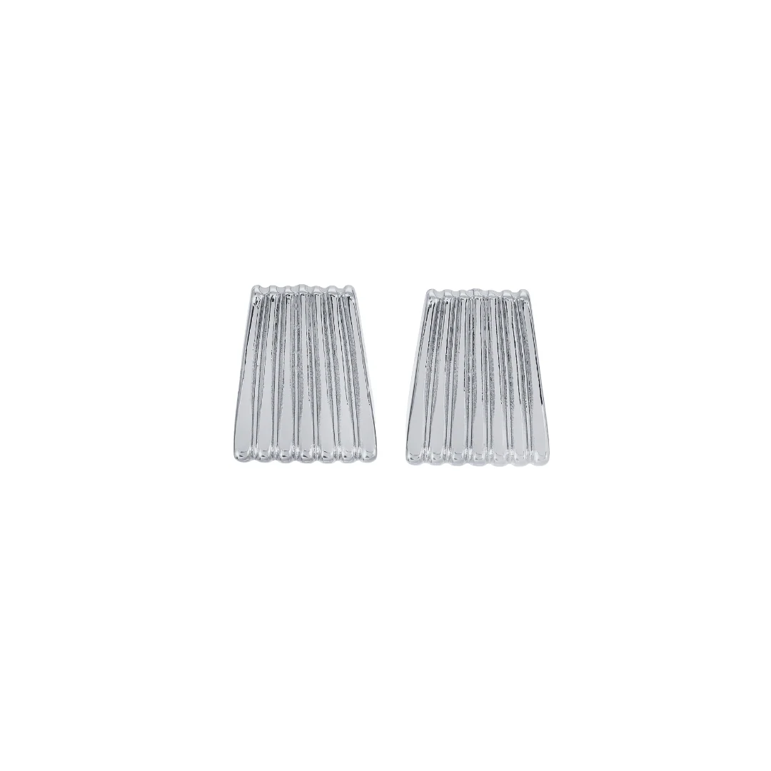 RIBBED EARRINGS - Image 7